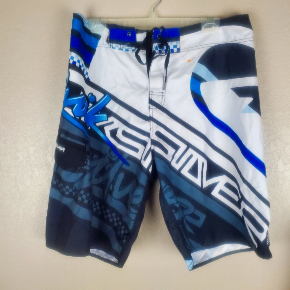 Quicksilver men's swim trunks size 38